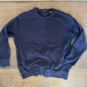 Navy Blue Crew Neck